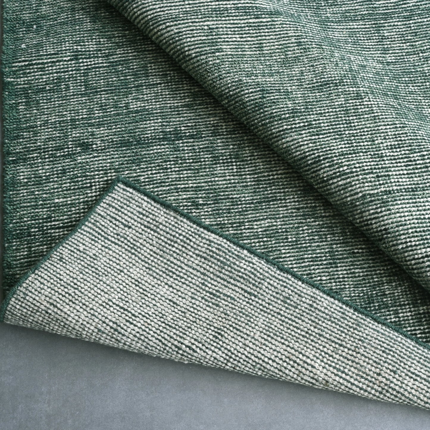 Blush Rug - Basil Green