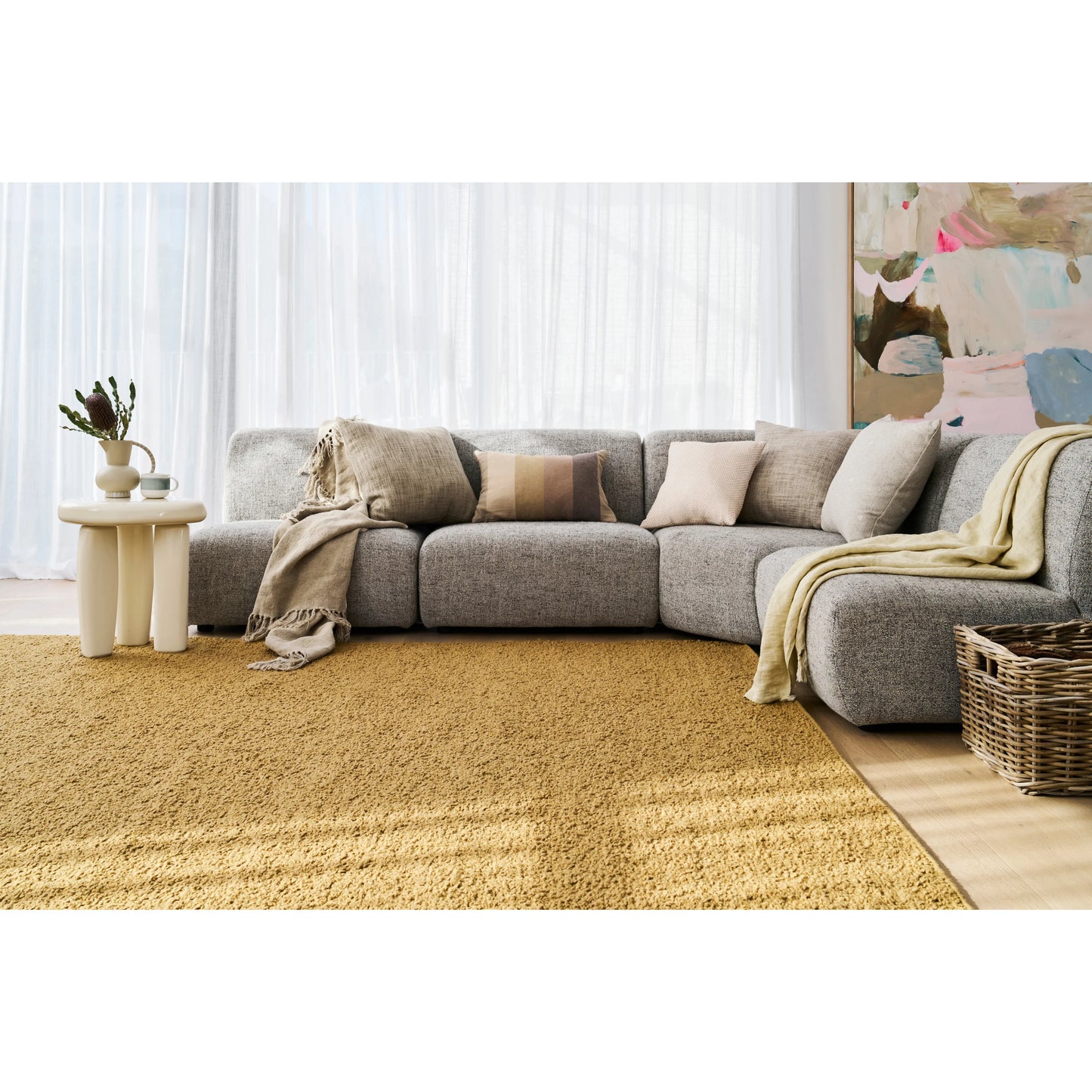 Plush Rug - Amber