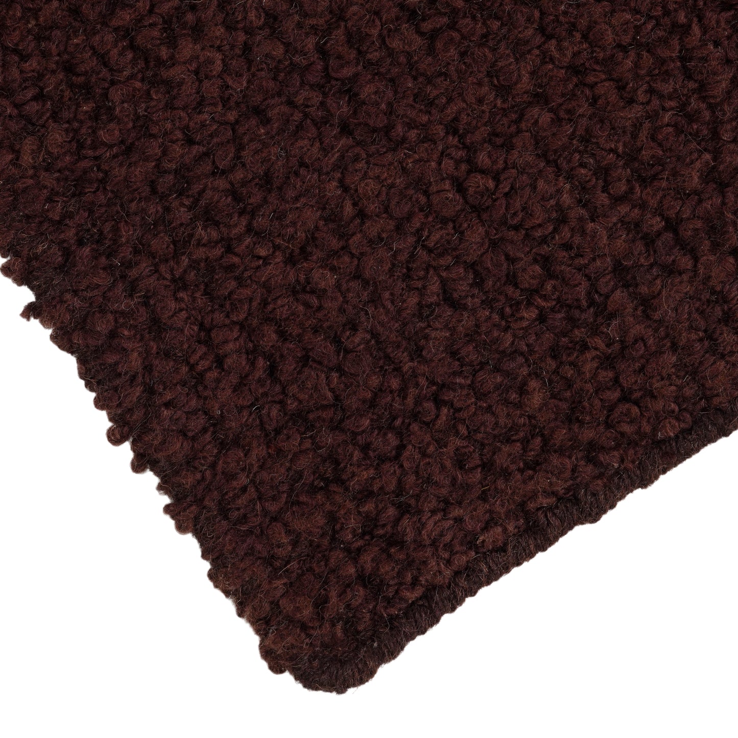 Plush Rug - Maroon