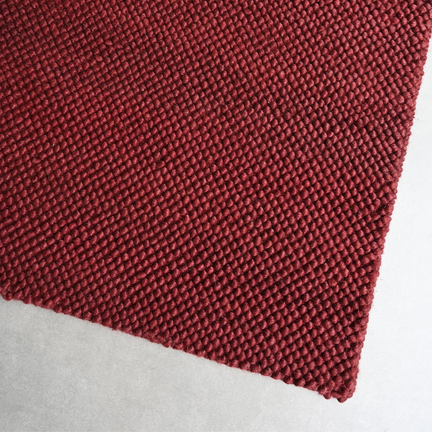 Ridge Rug - Burgundy