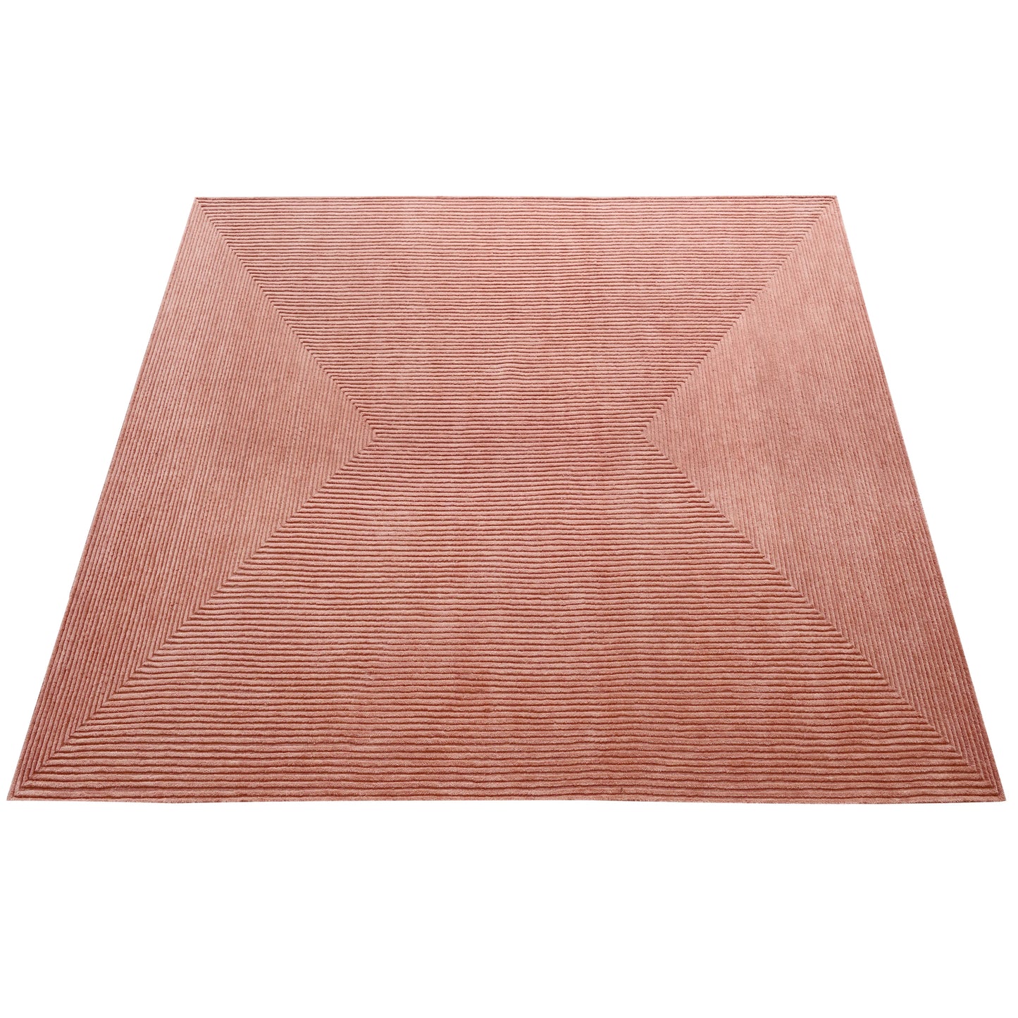 Stripe Rug - Clay Pink