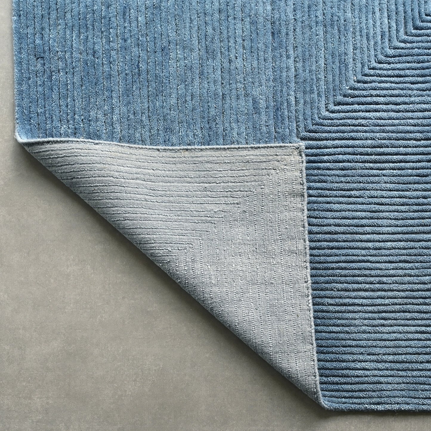 Stripe Rug - Aqua Blue