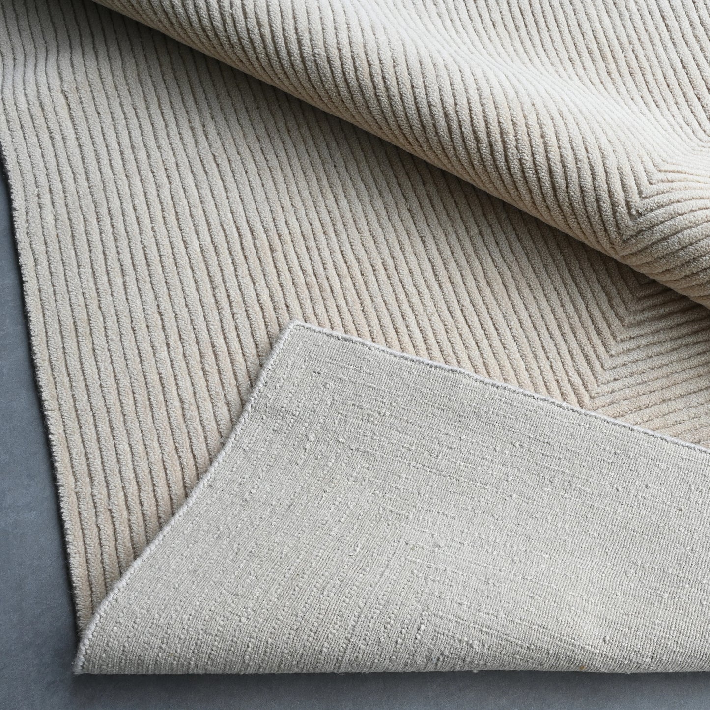 Stripe Rug - Ivory