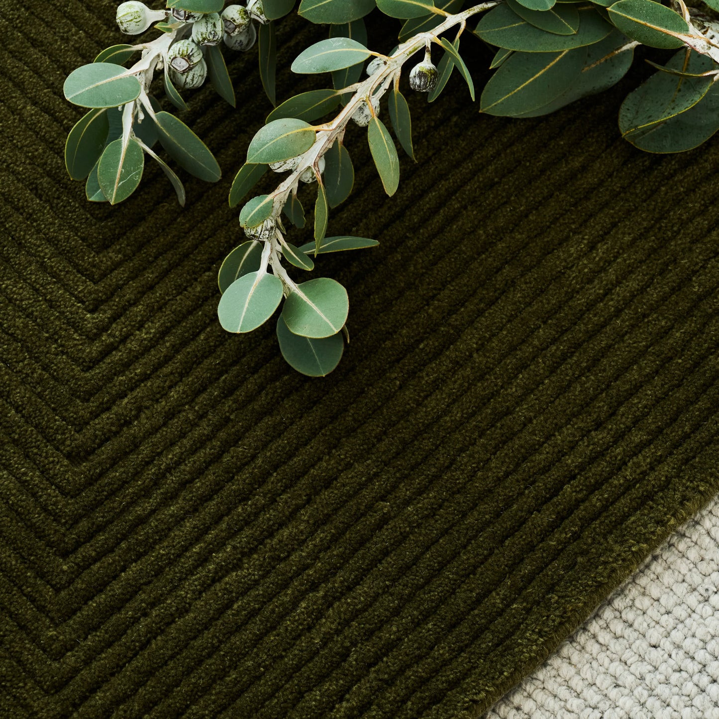 Stripe Rug - Leaf