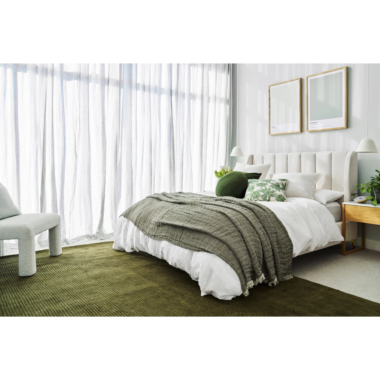 Stripe Rug - Leaf
