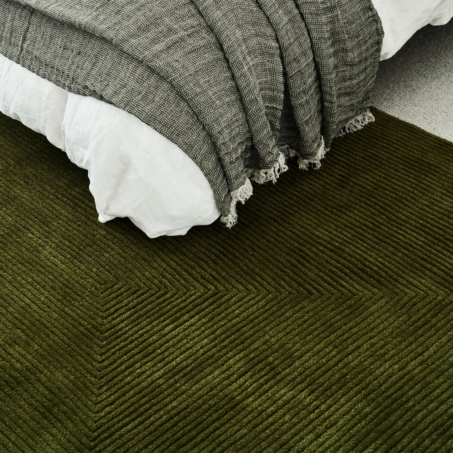 Stripe Rug - Leaf