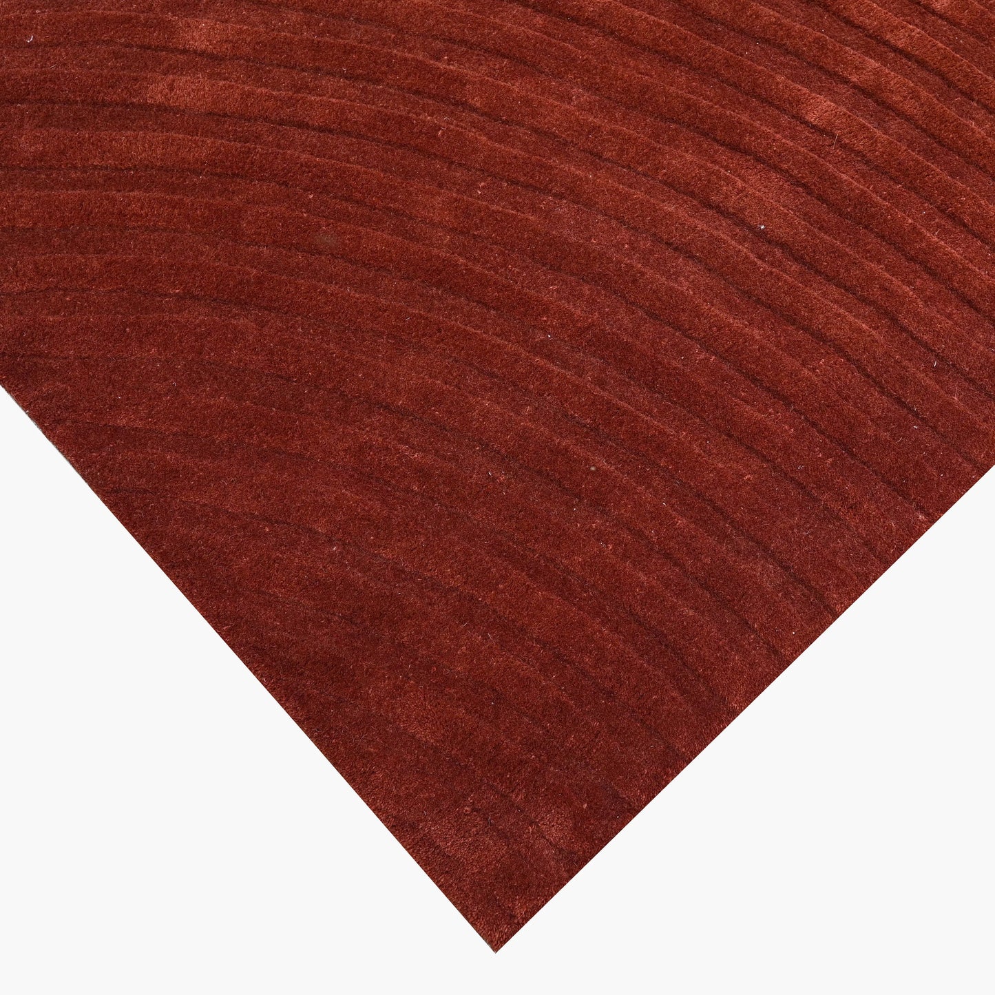 Trace Rug - Brick Red