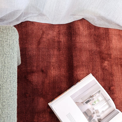Aura Rug - Crimson