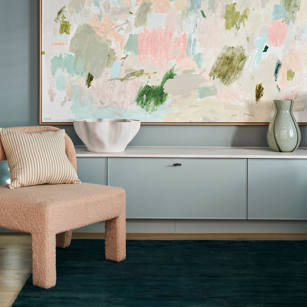 Aura Rug - Teal - alternate view
