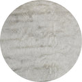 Cozy Round NZ Wool Rug - Fog 150cm x 150cm