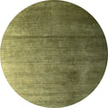 Lena Round NZ Wool Rug - Pine 150cm x 150cm