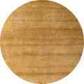 Lena Round NZ Wool Rug - Walnut 150cm x 150cm