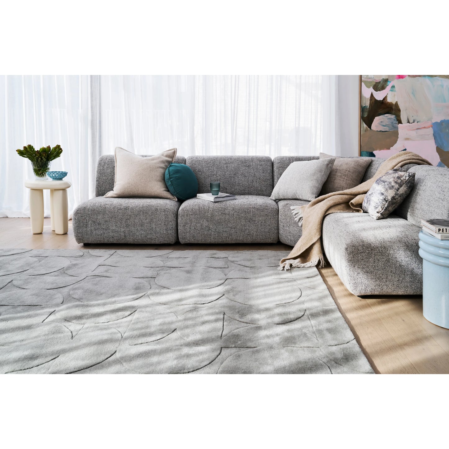 Lunar Rug - Stone