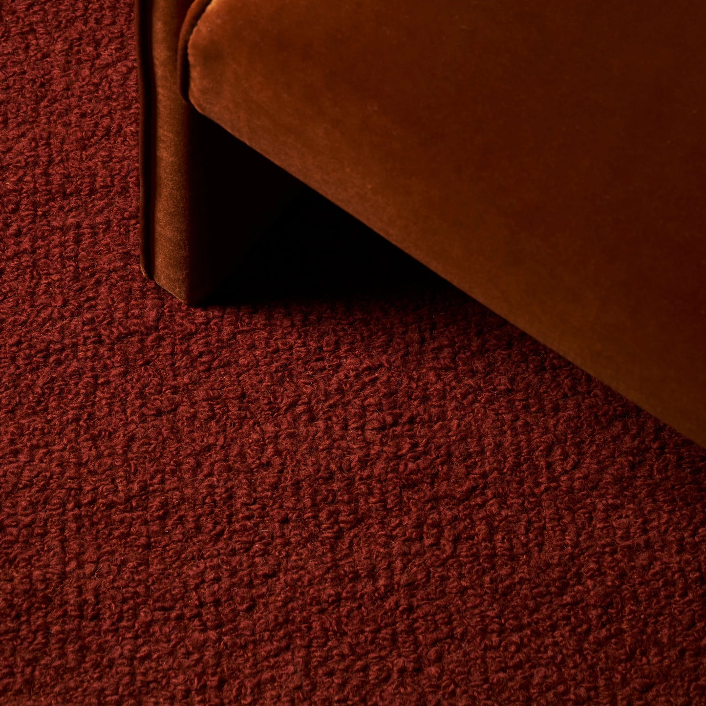 Plush Rug - Cherry