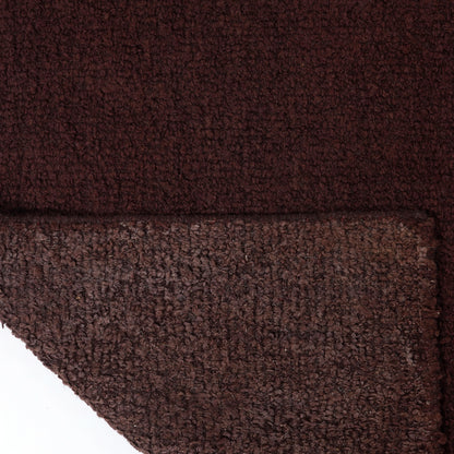 Plush Rug - Maroon