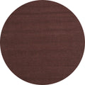 Plush Round NZ Wool Rug - Maroon 250cm x 250cm