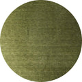 Pure Round Wool Rug - Fern 150cm x 150cm