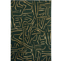 Rhythm Wool Rug - Luxe Green 250cm x 350cm