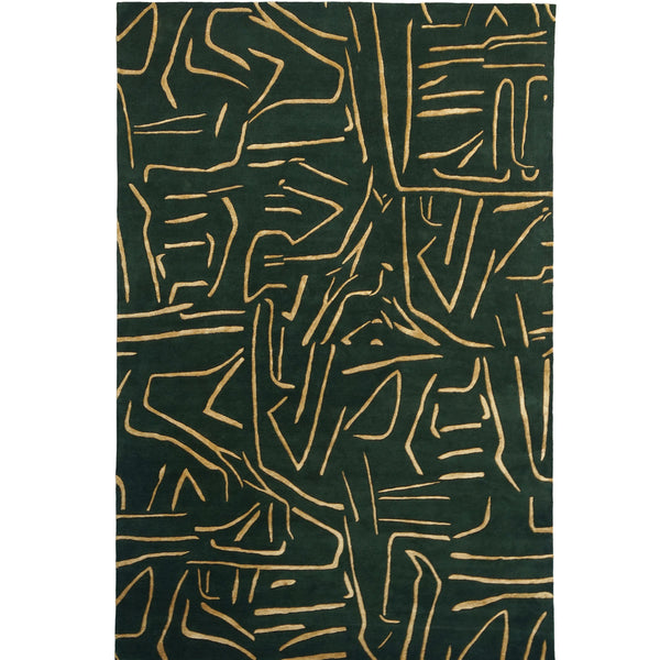 Rhythm Rug - Luxe Green