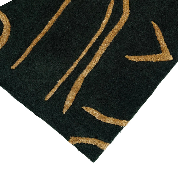 Rhythm Rug - Luxe Green - alternate view