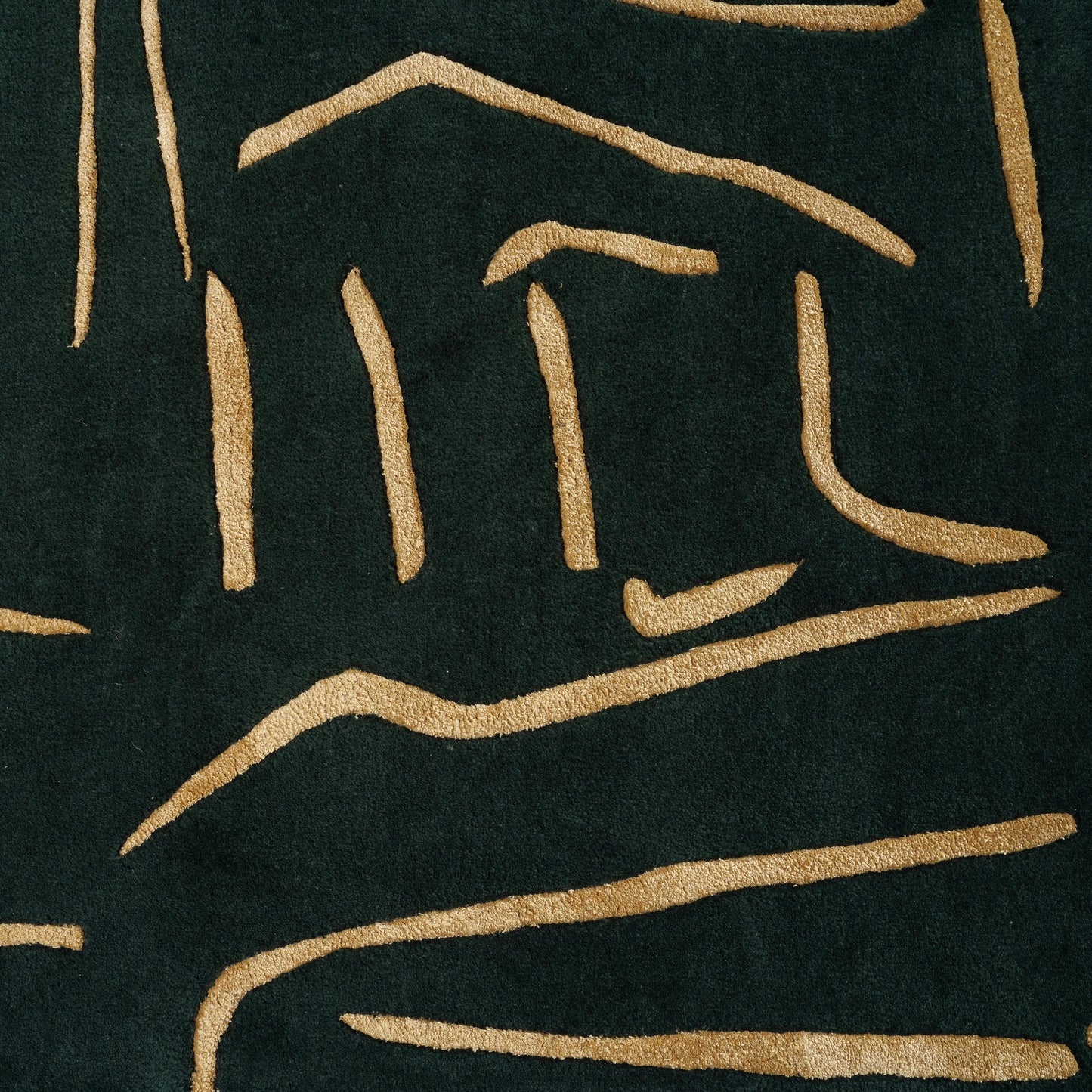Rhythm Rug - Luxe Green