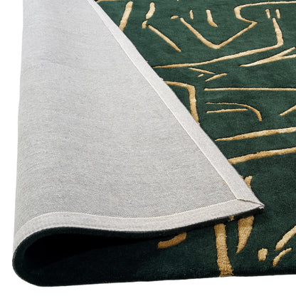 Rhythm Rug - Luxe Green