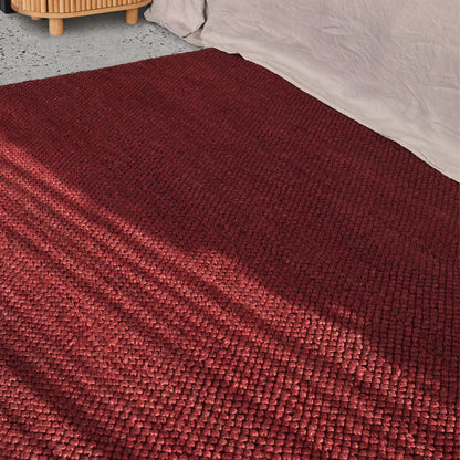 Ridge Rug - Burgundy