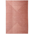 Stripe NZ Wool Rug - Clay Pink 160cm x 230cm