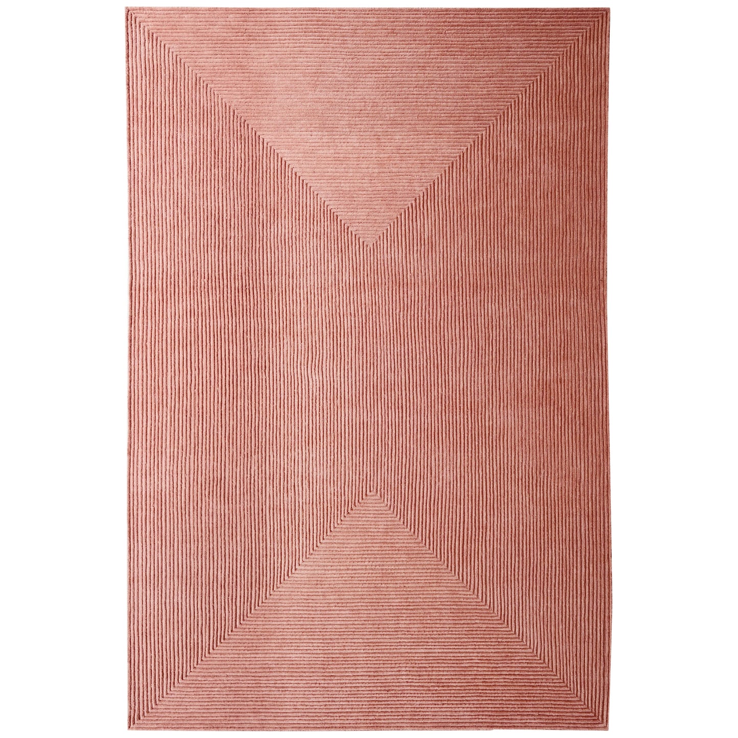 Stripe Rug - Clay Pink