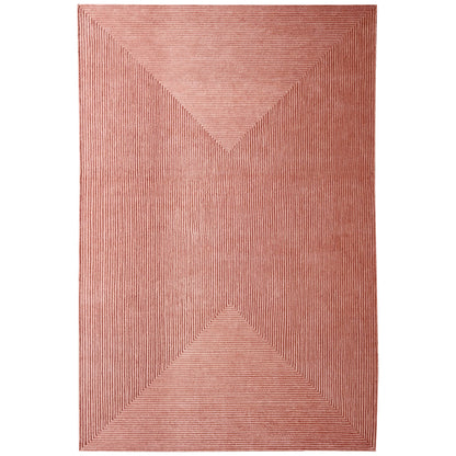 Stripe Rug - Clay Pink