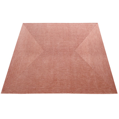 Stripe Rug - Clay Pink