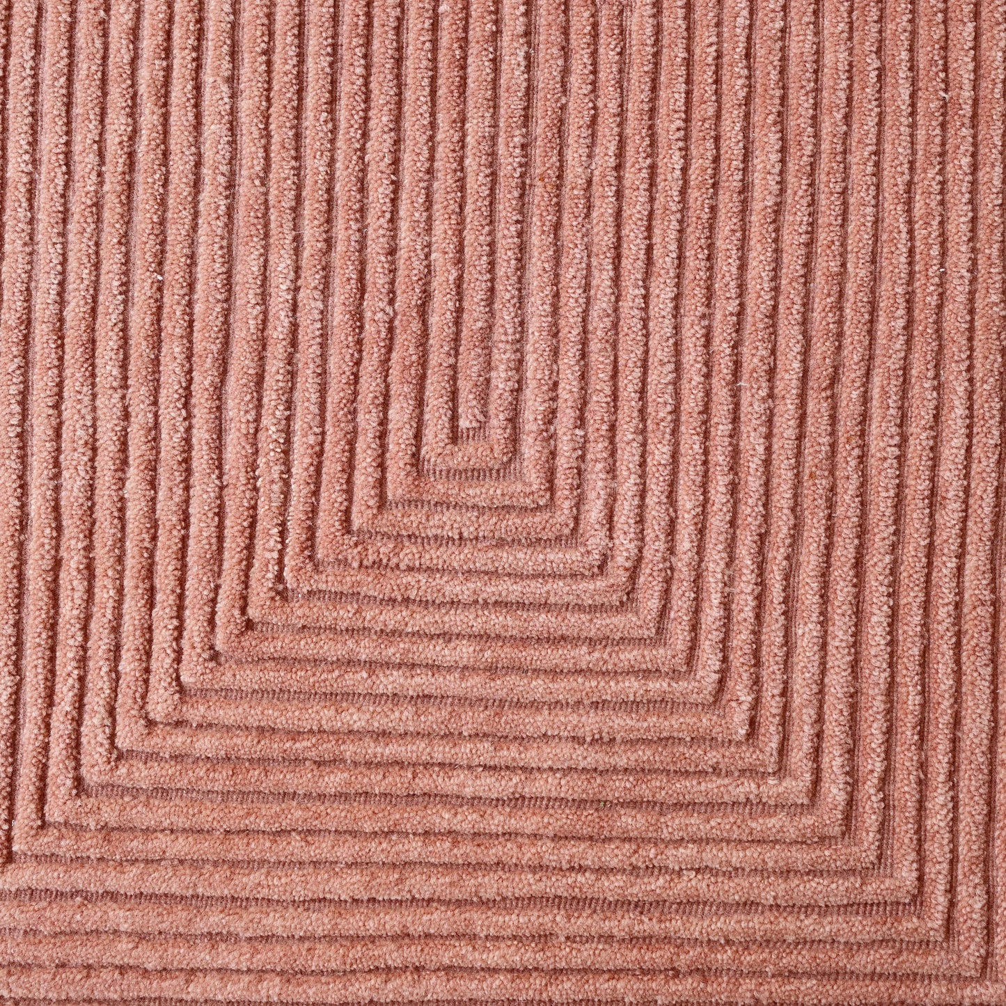 Stripe Rug - Clay Pink