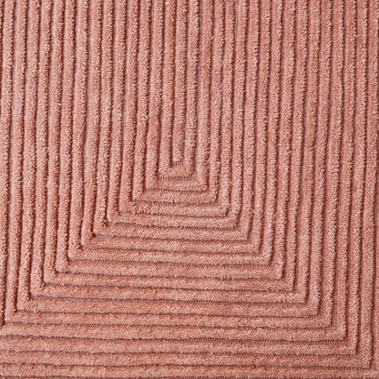 Stripe Rug - Clay Pink