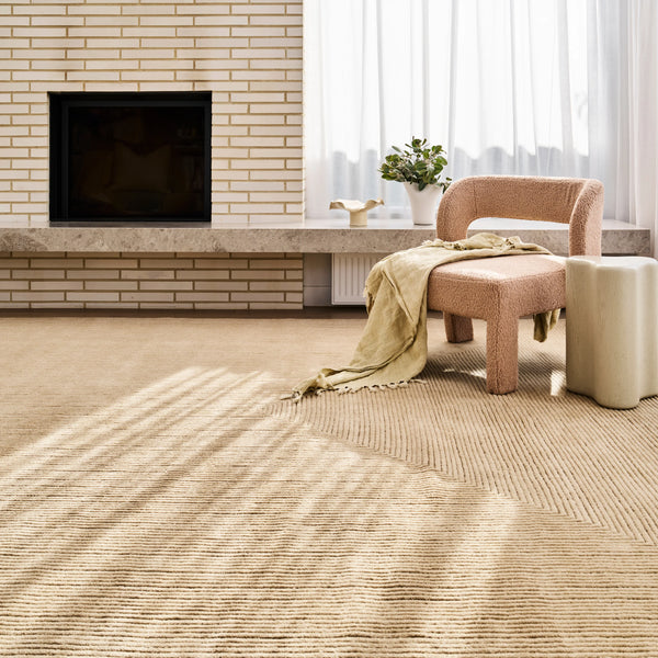 Stripe Rug - Ivory - alternate view