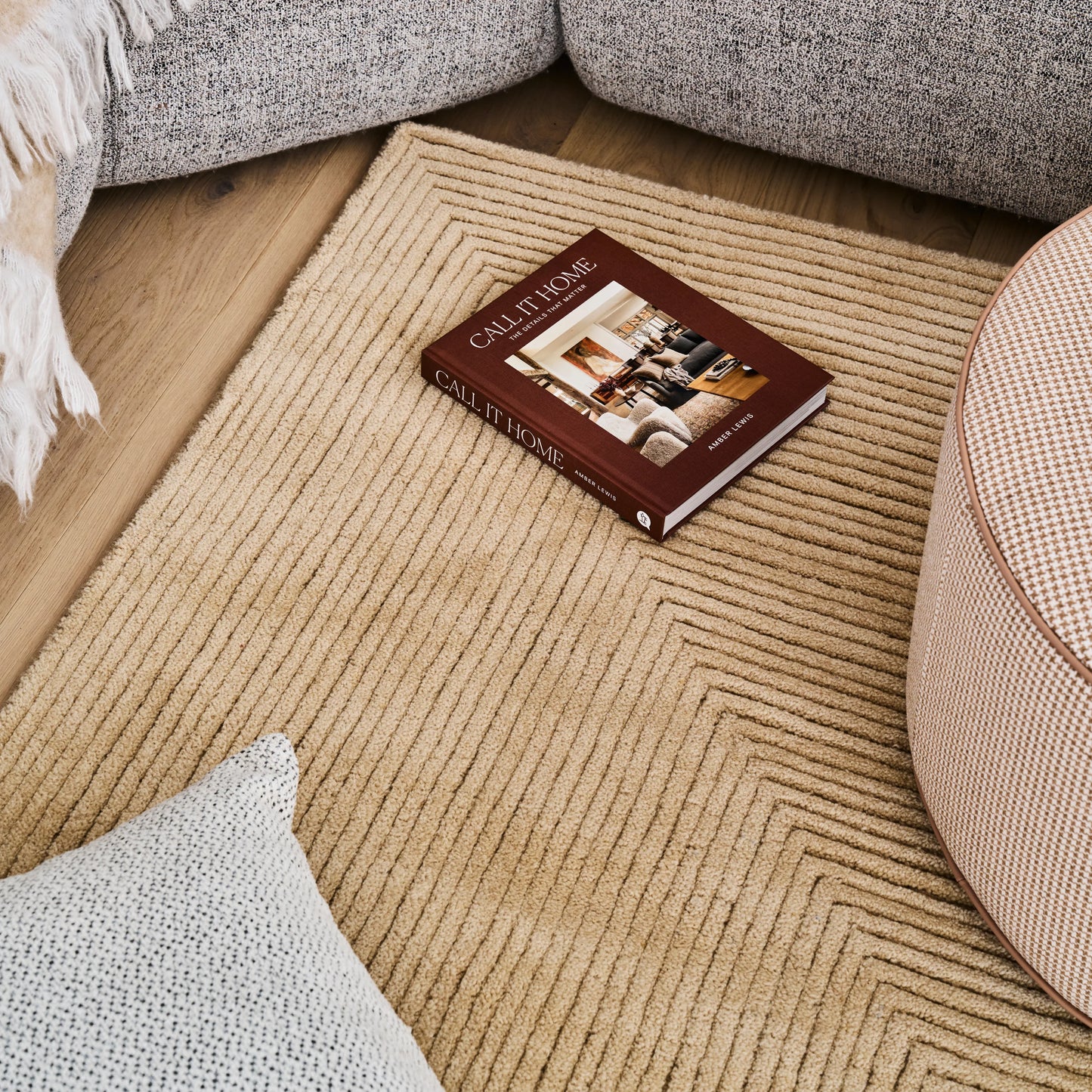Stripe Rug - Ivory