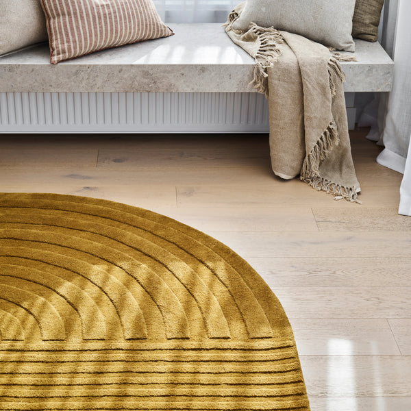 Trace Rug - Golden - alternate view
