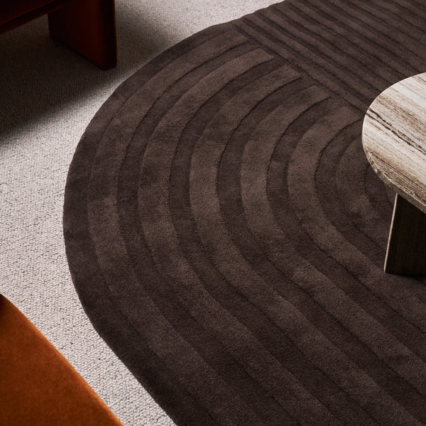 Trace Rug - Grape - alternate view