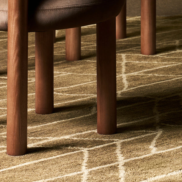 Twist Rug - Bark - alternate view