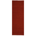 Plush NZ Wool Runner - Cherry 75cm x 200cm